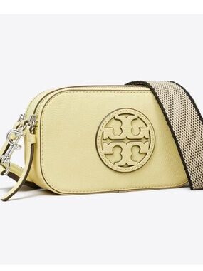 Tory Burch Lemonade Miller Mini Crossbody Bag Tag